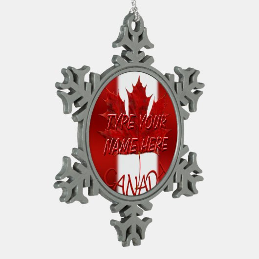 Canada Ornament Personalized Canada Souvenir (Links)