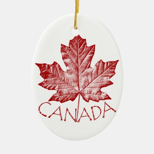 Canada Ornament Personalized Souvenir Canada Gift (Voorkant)