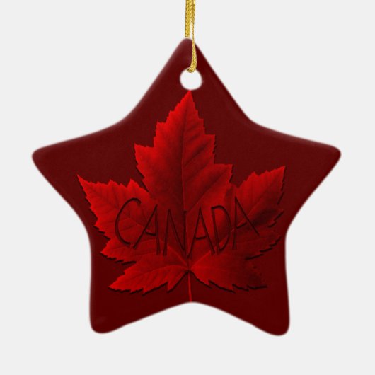 Canada Ornament Personalized Souvenir Canada Gift (Achterkant)