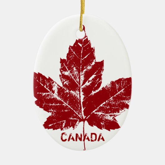 Canada Ornament Personalized Souvenir Canada Gift (Voorkant)