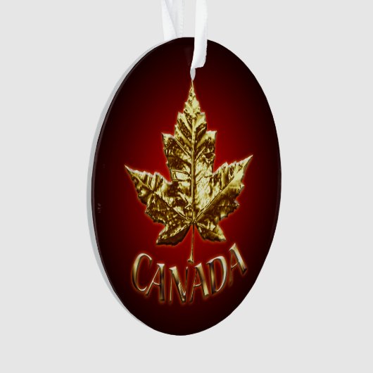 Canada Ornament Souvenir Personalized Canada Gifts (voorkant)