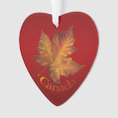 Canada Ornament Souvenir Personalized Canada Gifts (voorkant)