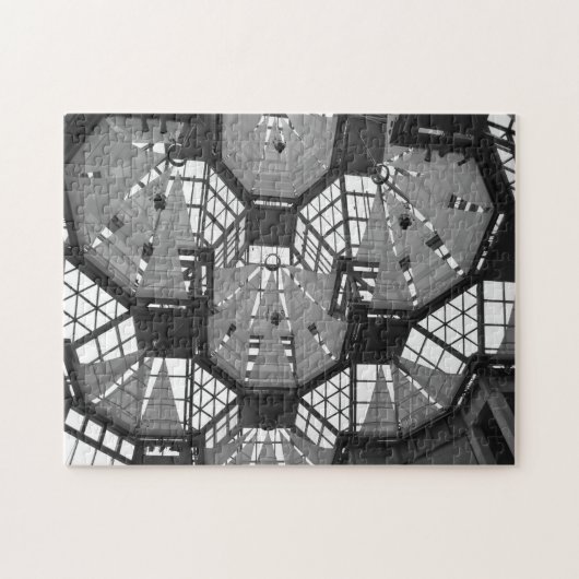 Canada Ottawa-kunstgalerijglaskroonluchter. Legpuzzel (Horizontaal)