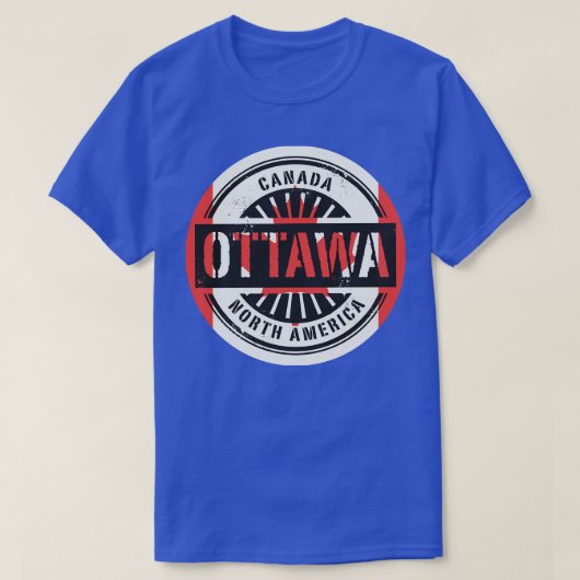Canada Ottawa T-shirt (Design voorkant)