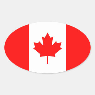 CANADA OVALE STICKER