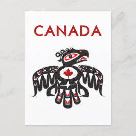 Canada Pacific Northwest Haida Vogel Lichtkleur Briefkaart