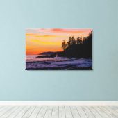 Canada, Pacifim National Park Reserve, West Canvas Afdruk (Insitu (Houten vloer))