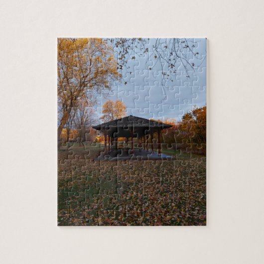 Canada Pagoda in het najaar Legpuzzel (Verticaal)