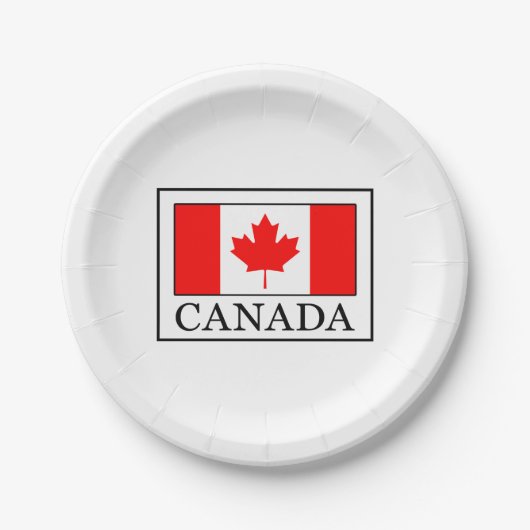 Canada Papieren Bordje (Voorkant)