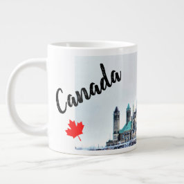Canada Parliament Buildings Snow Souvenir Grote Koffiekop