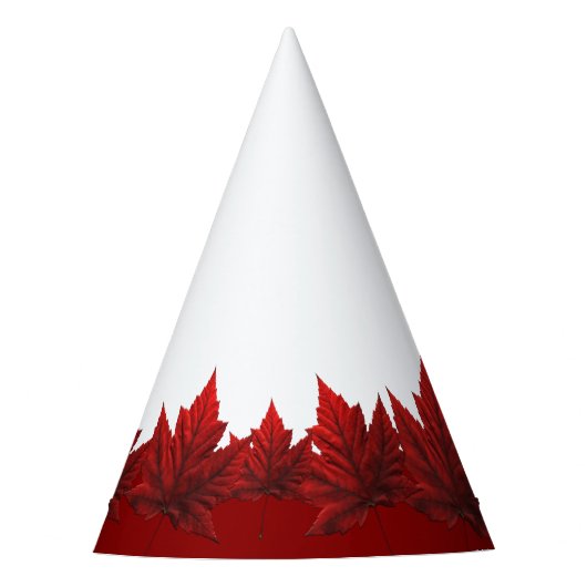 Canada Party Petten Feesthoedjes (Voorkant)