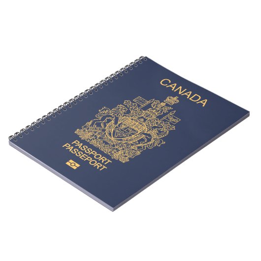 Canada paspoort notitieboek (Linkerzijde)