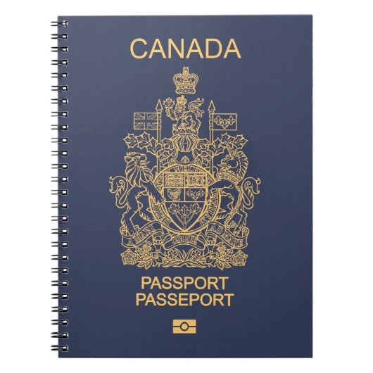 Canada paspoort notitieboek (Voorkant)