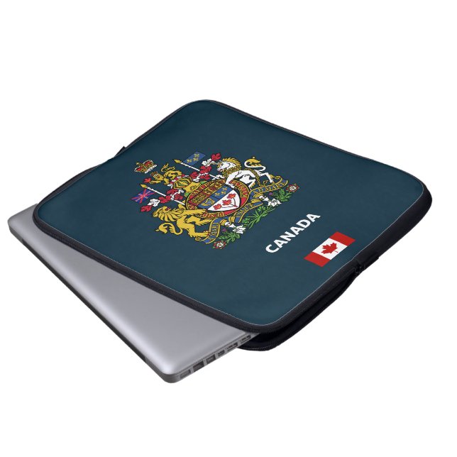 Canada paspoort telefoon geval laptop sleeve (Voorkant onderkant)