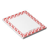 CANADA Patriotic Personalized Notitieblok (Schuin)