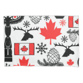 Canada Patroon Kussensloop (Voorkant)