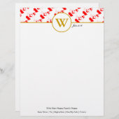 CANADA Personalized Celebration Wedding Briefhoofd (Voorkant / Achterkant)