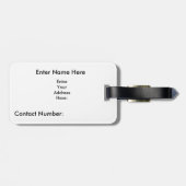 CANADA Persoonlijk Bagagelabel (Achterkant horizontaal)