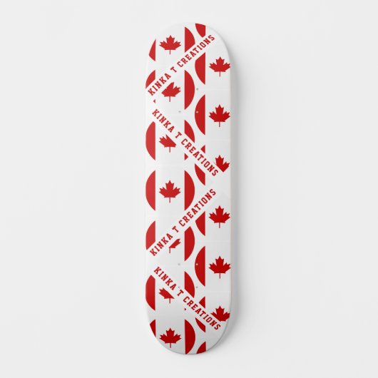 Canada Persoonlijk Skateboard (Voorkant)