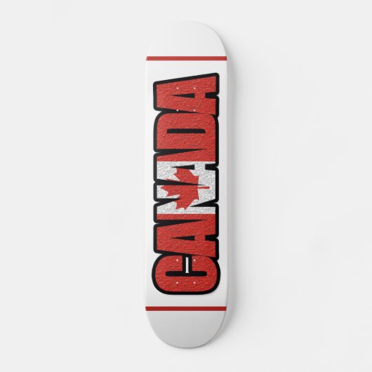 Canada Persoonlijk Skateboard (Voorkant)