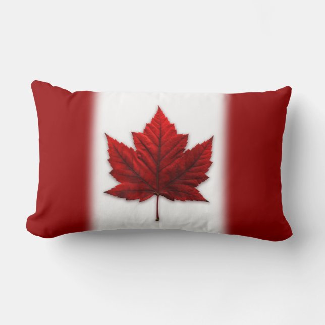 Canada Pillow - Aangepaste Canadese vlag Pillow Kussen (Voorkant)