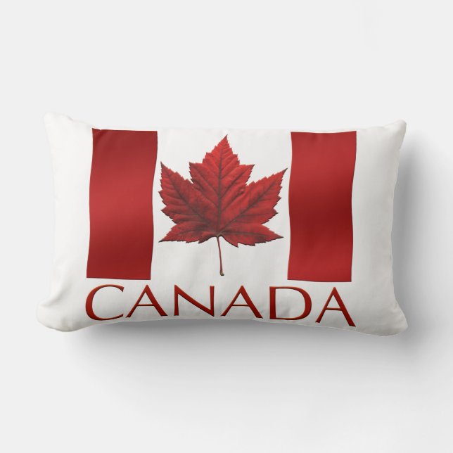 Canada Pillow Canadese vlag Souvenir Pillow Kussen (Voorkant)