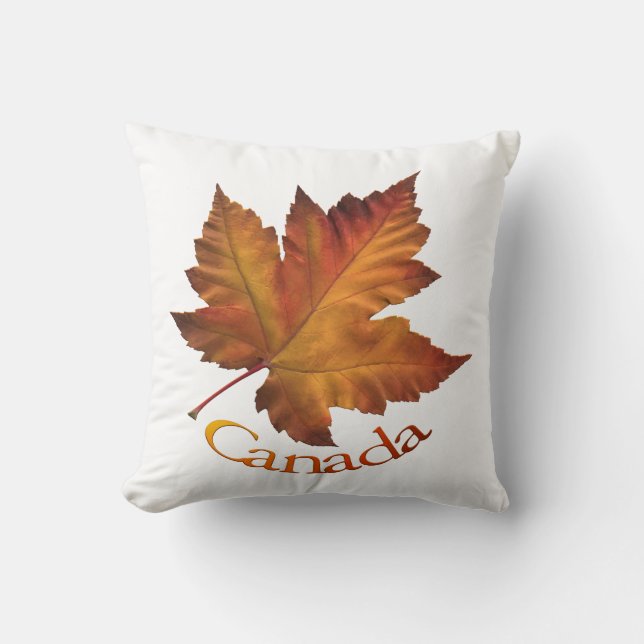 Canada Pillow - Gepersonaliseerd Canada Souvenir P Kussen (Voorkant)