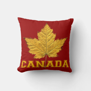 Canada Pillow Gold Canada Team Souvenir Pillow Kussen