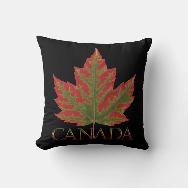 Canada Pillow Personaliseert Canada Maple Leaf Pil Kussen (Voorkant)