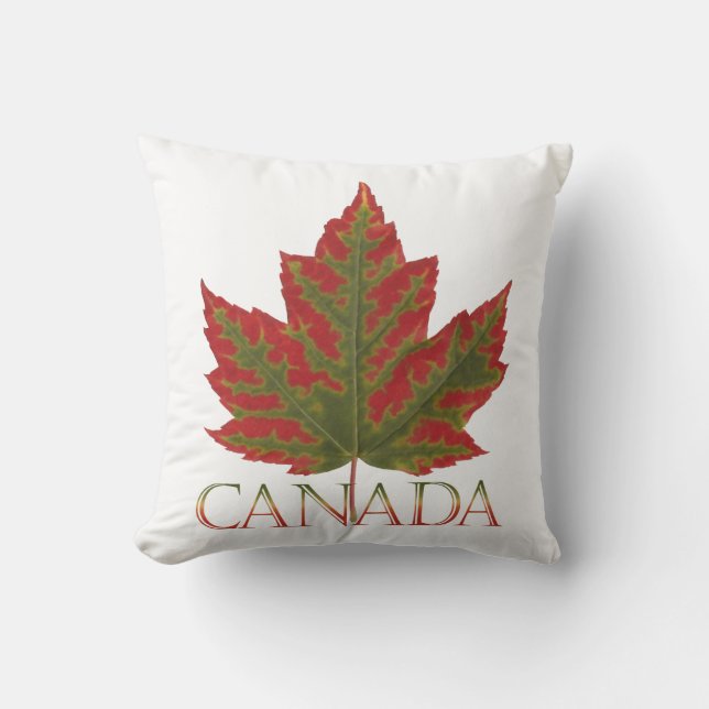 Canada Pillow Personaliseert Canada Maple Leaf Pil Kussen (Voorkant)