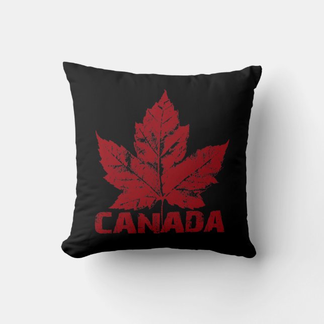 Canada Pillow Red Flag Leaf Sierkussennen & Decor Kussen (Voorkant)
