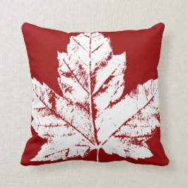 Canada Pillow Red Flag Leaf Sierkussennen & Decor Kussen