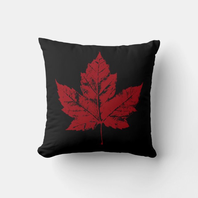 Canada Pillow Red Flag Leaf Sierkussennen & Decor Kussen (Voorkant)