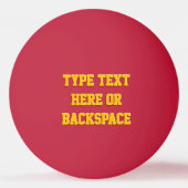 Canada Ping Pong Bal Gepersonaliseerde Canada Ball (Achterkant)