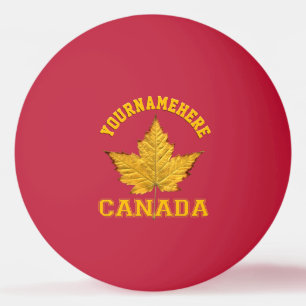 Canada Ping Pong Bal Gepersonaliseerde Canada Ball