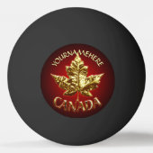 Canada Ping Pong Ball Personalized Canada Balls (Voorkant)