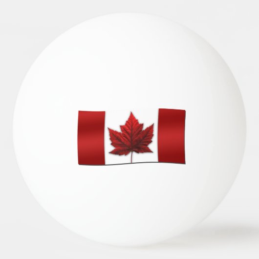 Canada Ping Pong Ball Personalized Canada Balls (Voorkant)