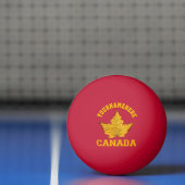 Canada Ping Pong Ball Personalized Canada Balls (Net)
