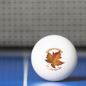 Canada Ping Pong Ball Personalized Canada Balls (Net)
