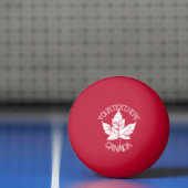 Canada Ping Pong Ball Personalized Canada Balls (Net)