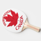 Canada Ping Pong Paddle Varsity Canada personalise Tafeltennisbatje (Zijkant)