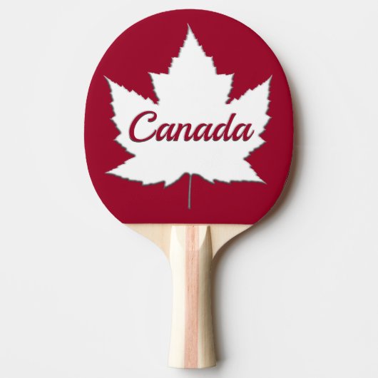 Canada Ping Pong Paddles Canada personaliseert gam Tafeltennisbatje (Voorkant)