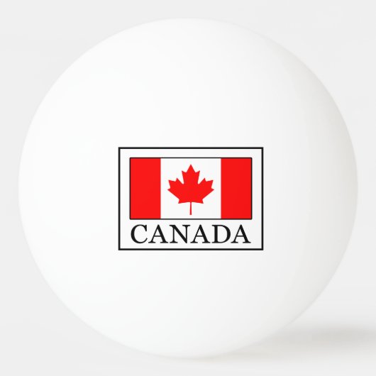 Canada Pingpongbal (Voorkant)