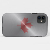 Canada Platinum Maple Leaf Case-Mate iPhone Case (Achterkant (horizontaal))