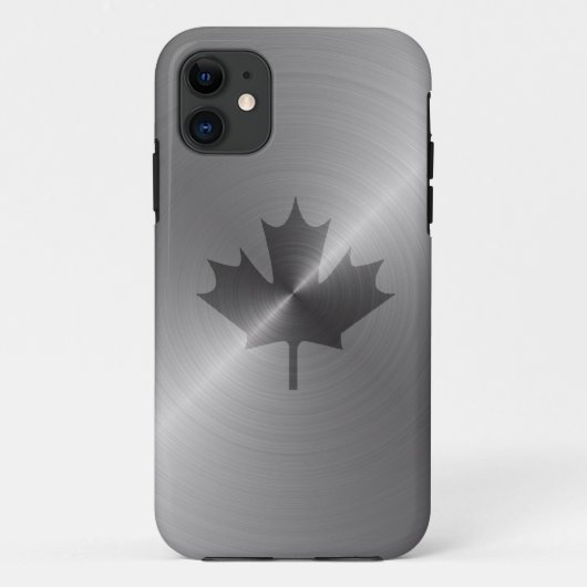Canada Platinum Maple Leaf Case-Mate iPhone Case (Achterkant)