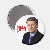 Canada PM Stephen Harper Magneet (Voorkant / Achterkant)