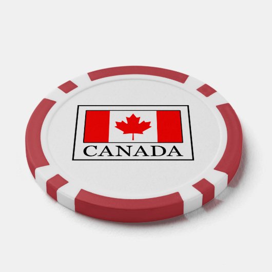 Canada Pokerchips (Enkel)
