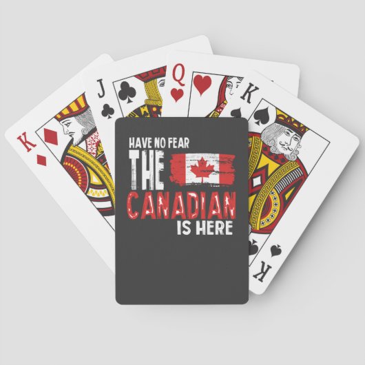 Canada Pokerkaarten (Achterkant)