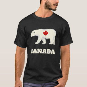 canada polair beer patriottisme sterkte maple leaf t-shirt