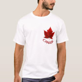 Canada Polo Shirt Canada Maple Leaf Shirt Mannen (Voorkant)